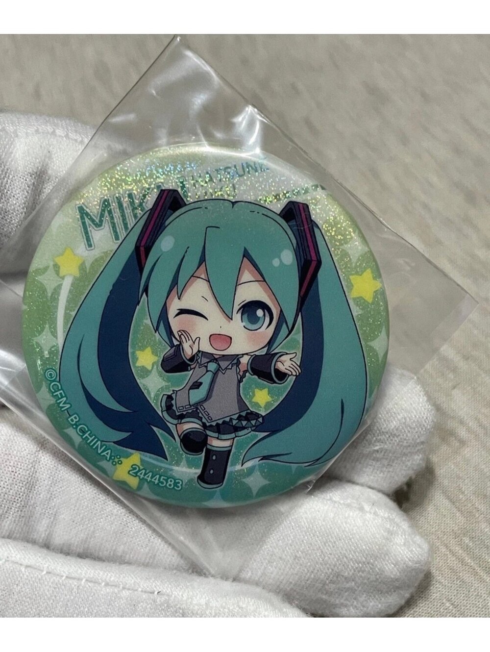 Hatsune Miku Can Badge Button Pin Japan Excl